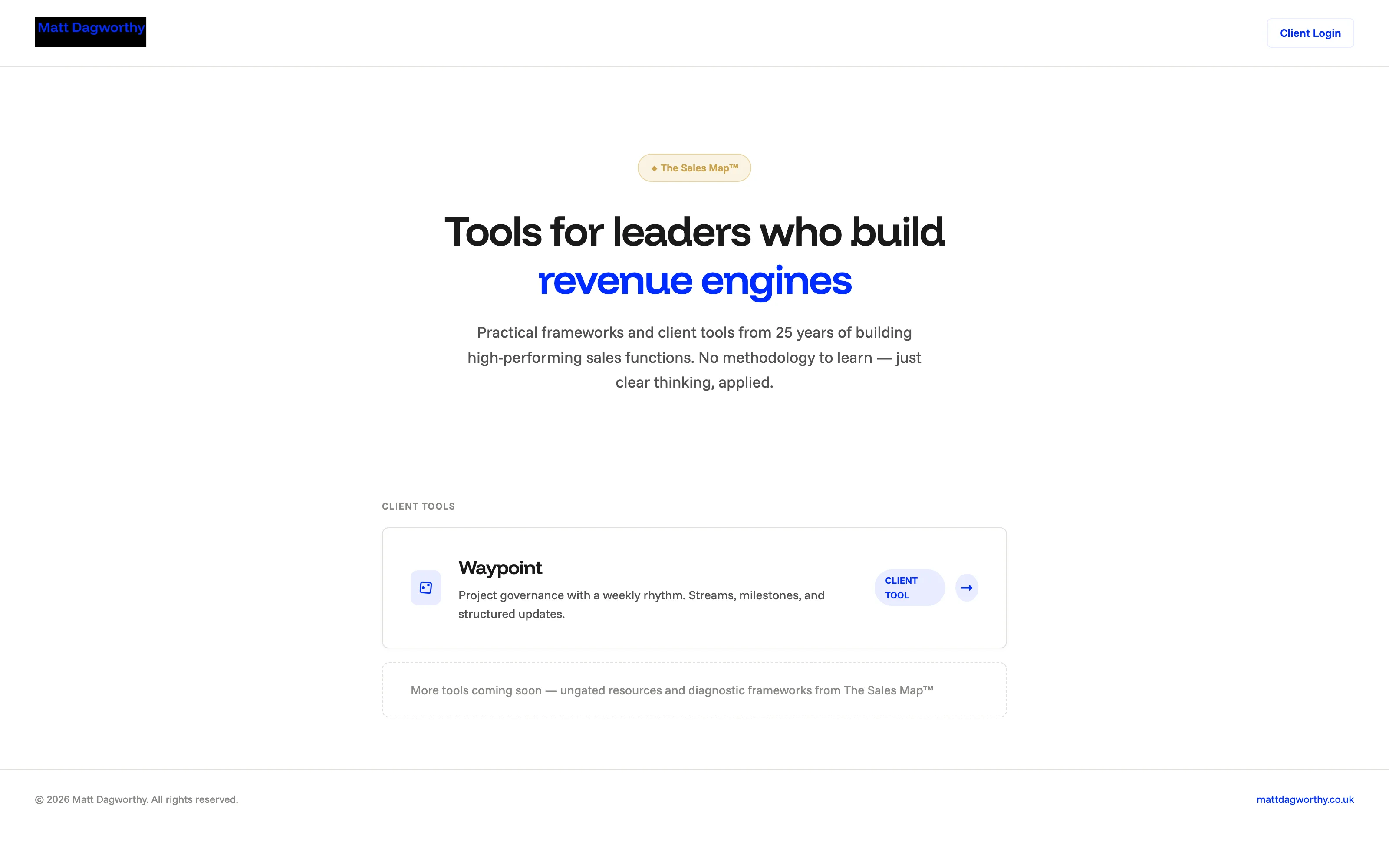 Project dashboard with milestones and status overview